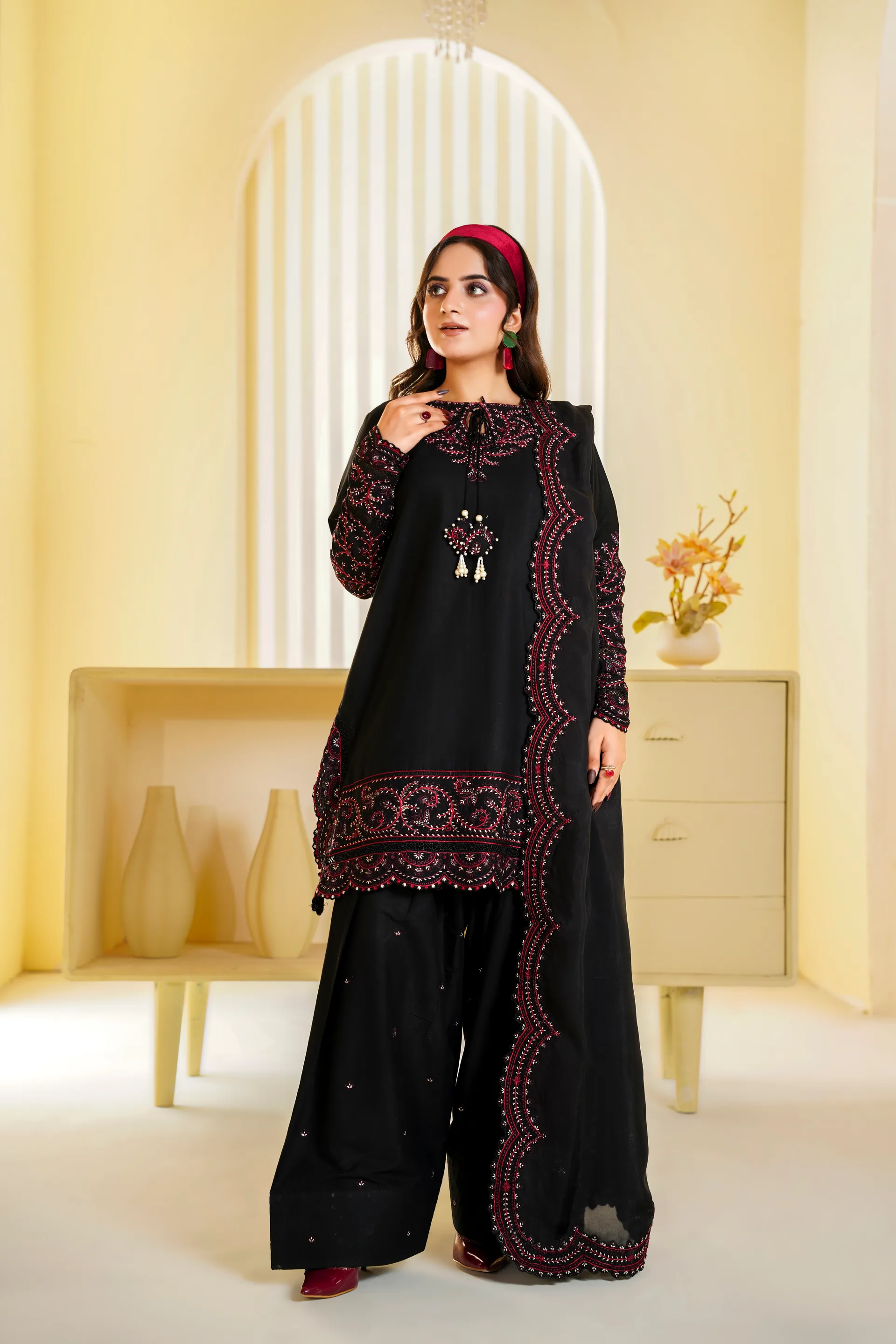ZS-1256 Embroidered Lawn